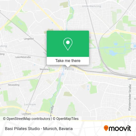 Basi Pilates Studio - Munich map
