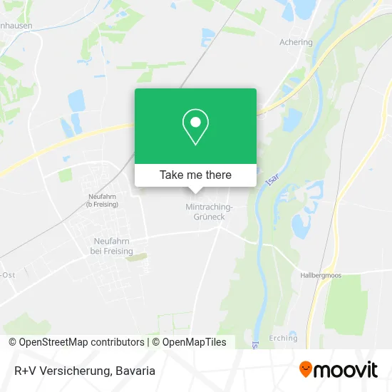 R+V Versicherung map