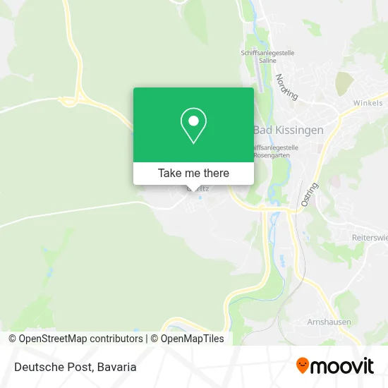 Deutsche Post map