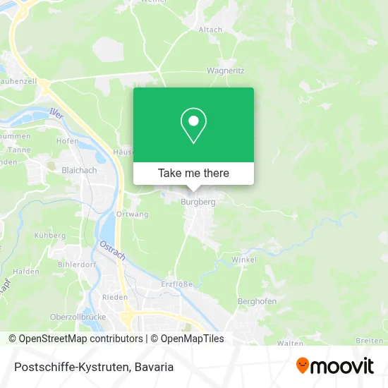 Postschiffe-Kystruten map