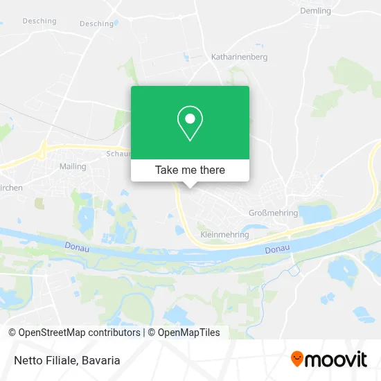 Netto Filiale map