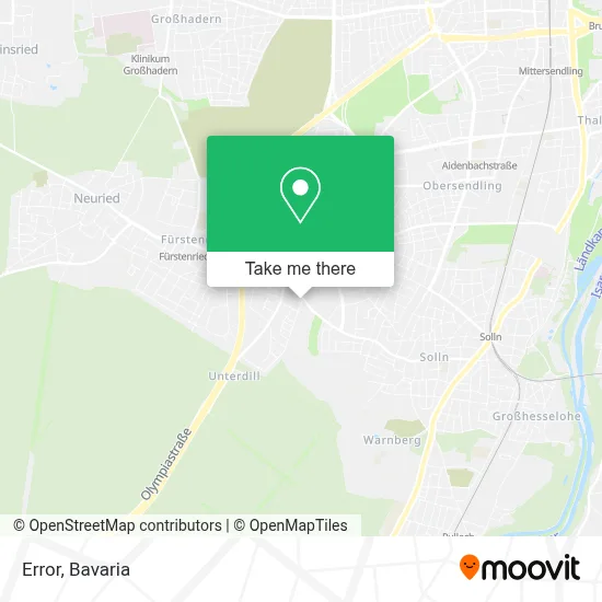 Error map