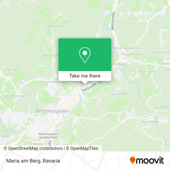 Maria am Berg map