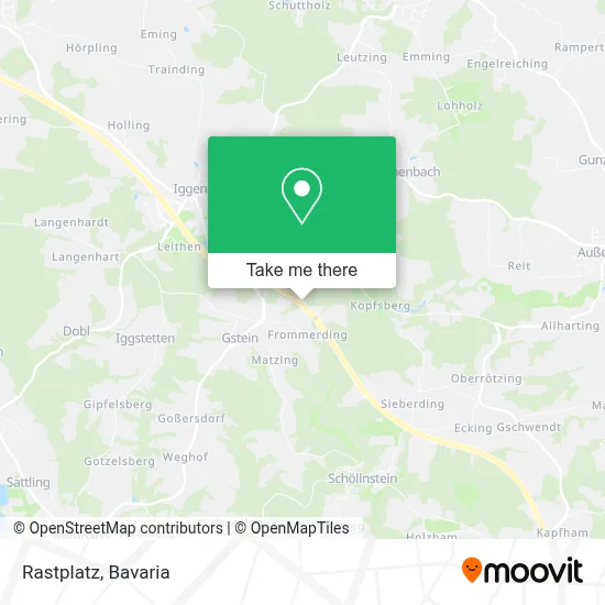 Rastplatz map
