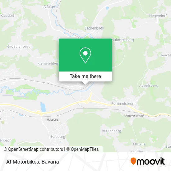 At Motorbikes map