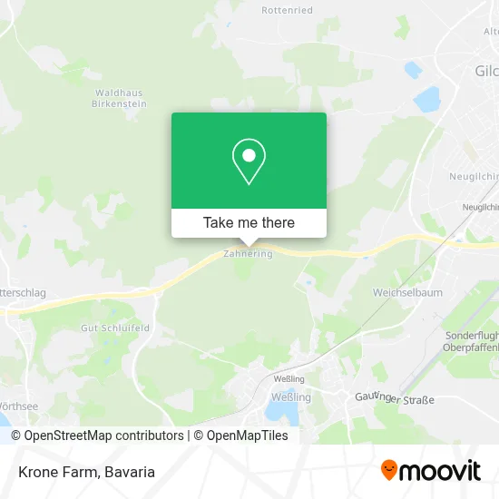 Krone Farm map