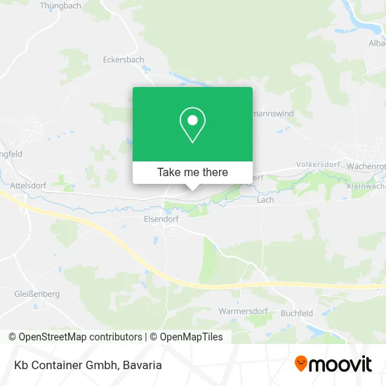 Kb Container Gmbh map