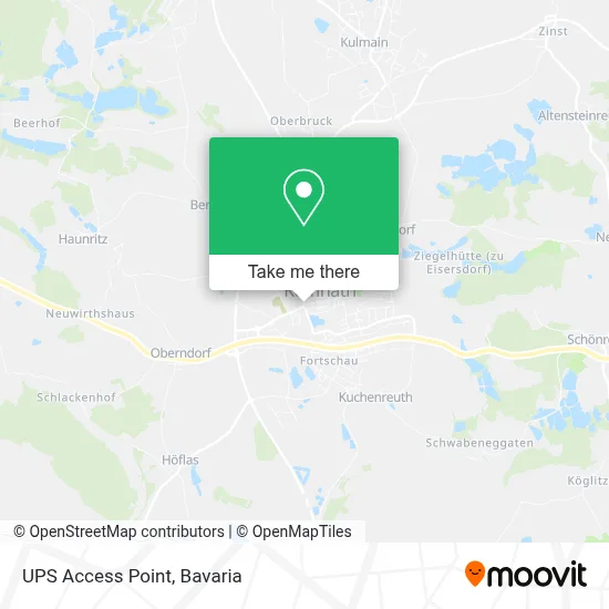 Ups Access Point map