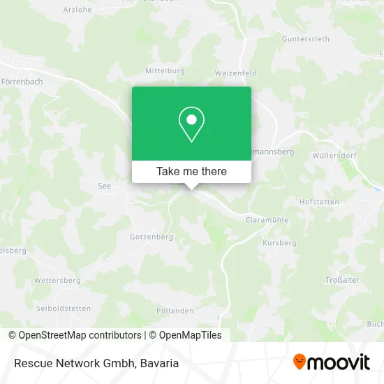 Rescue Network Gmbh map