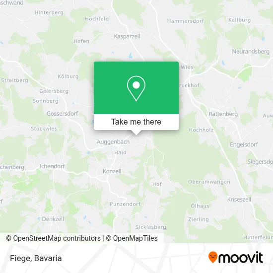 Fiege map