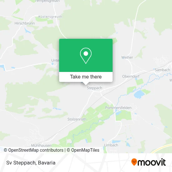 Sv Steppach map