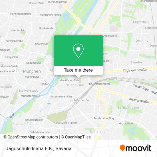 Jagdschule Isaria E.K. map