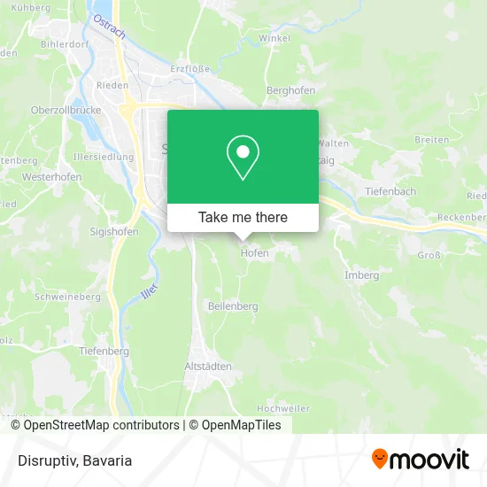 Disruptiv map