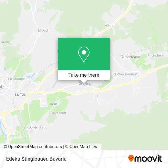 Edeka Stieglbauer map