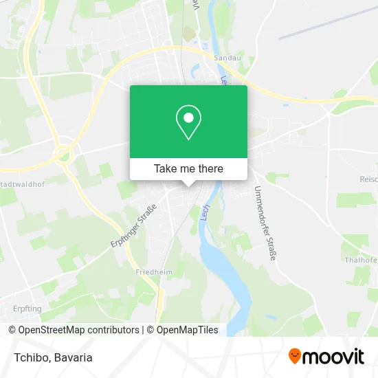 Tchibo map