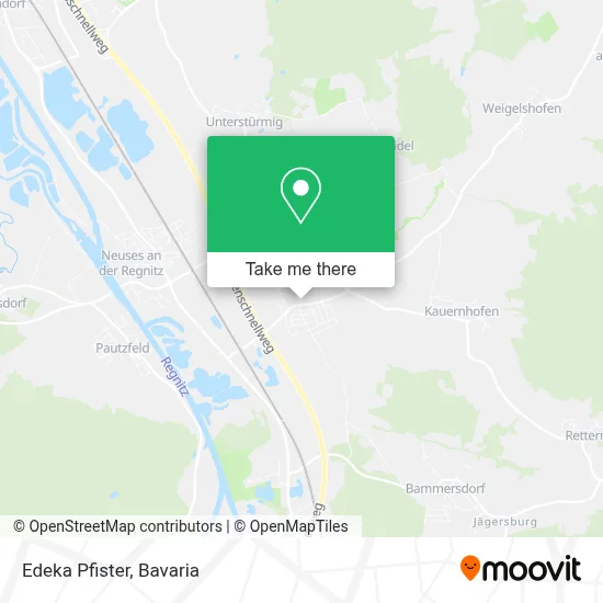 Edeka Pfister map