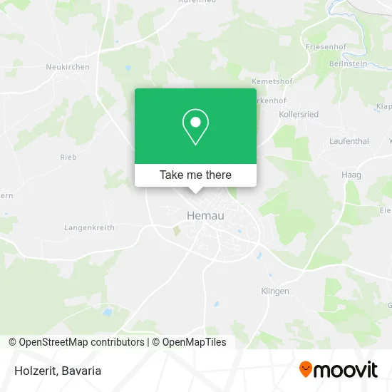 Holzerit map