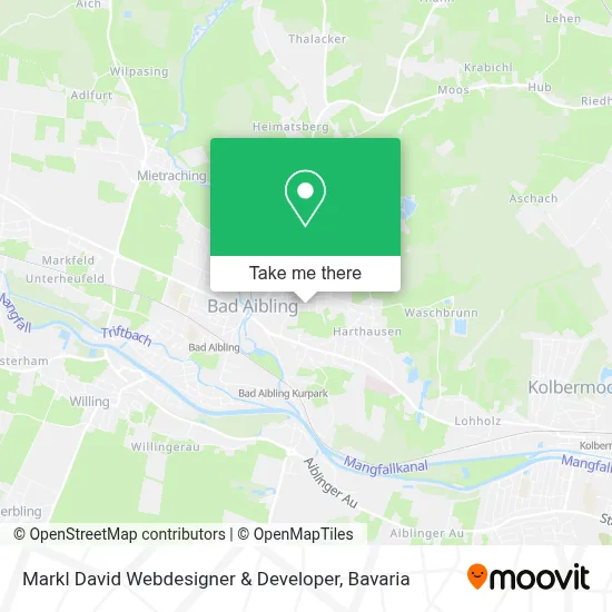 Markl David Webdesigner & Developer map