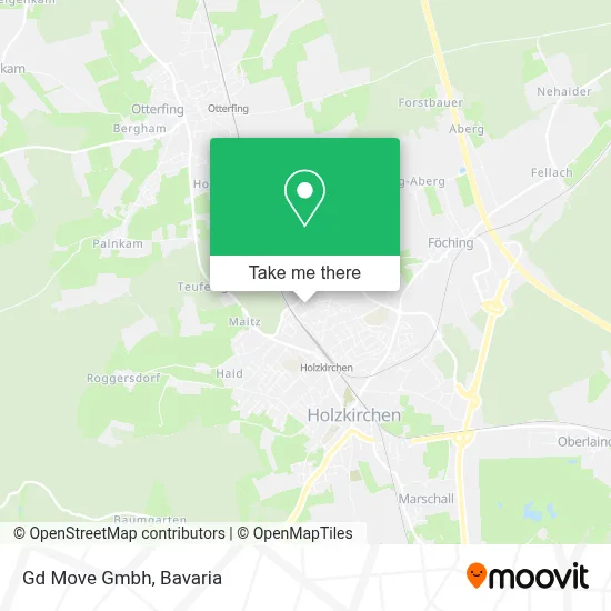 Gd Move Gmbh map