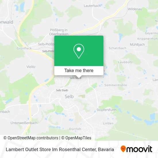 Lambert Outlet Store Im Rosenthal Center map