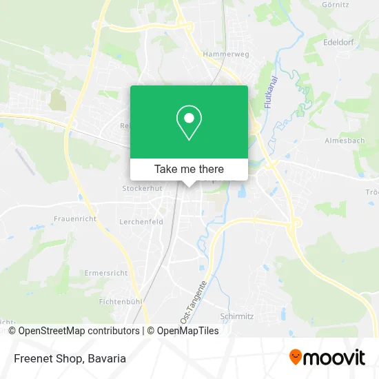 Freenet Shop map