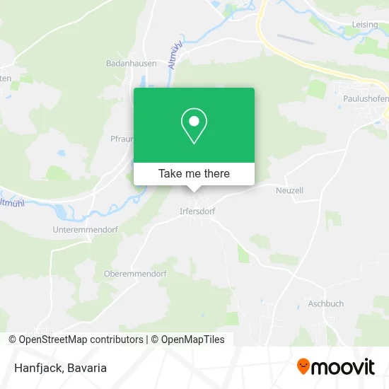 Hanfjack map