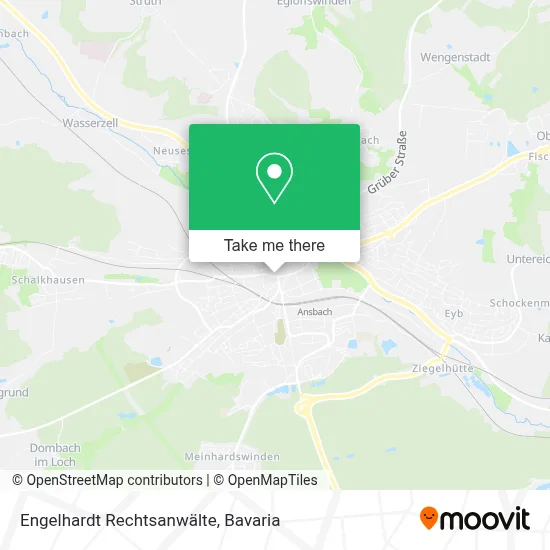 Engelhardt Rechtsanwälte map