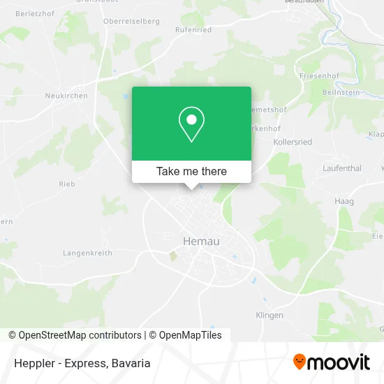 Heppler - Express map