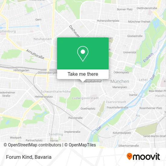 Forum Kind map