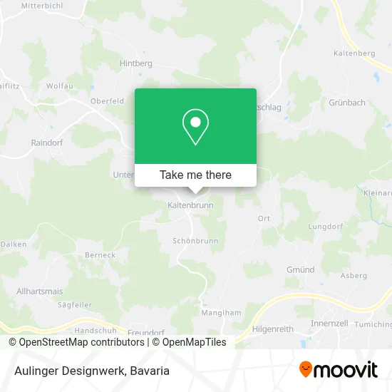 Aulinger Designwerk map