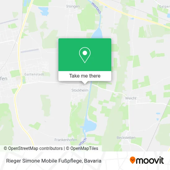 Rieger Simone Mobile Fußpflege map