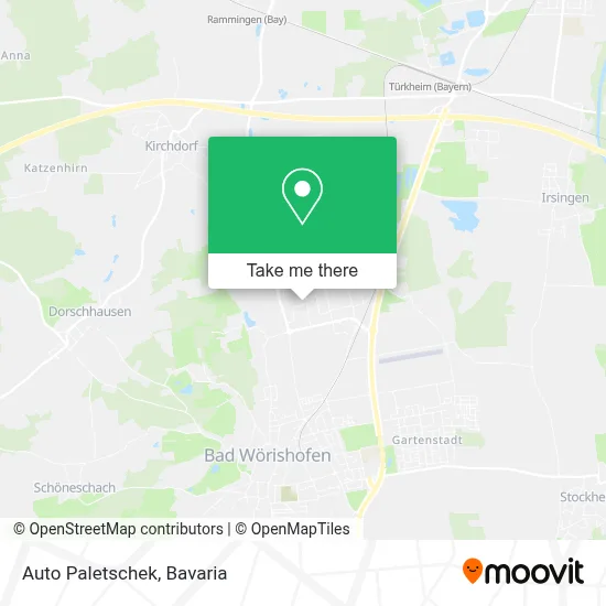 Auto Paletschek map