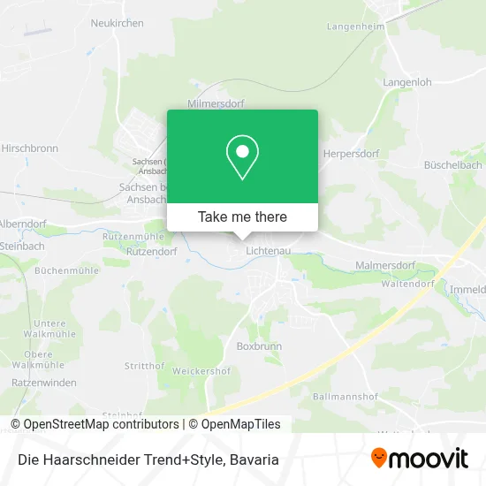 Die Haarschneider Trend+Style map