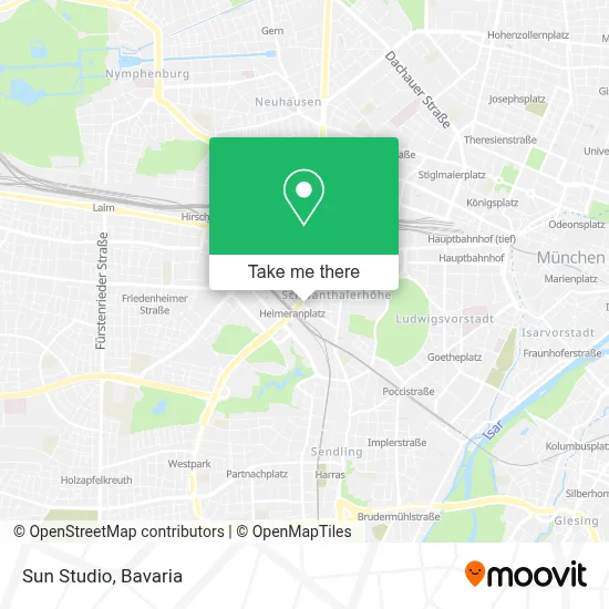 Sun Studio map