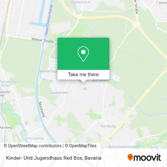 Kinder- Und Jugendhaus Red Box map