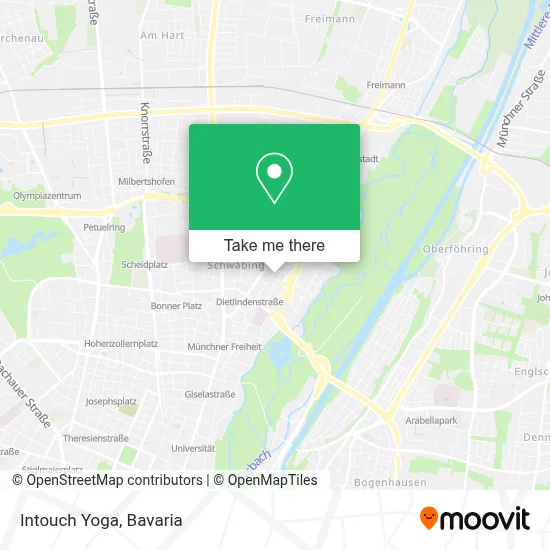 Intouch Yoga map