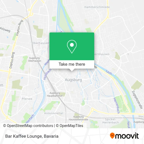 Bar Kaffee Lounge map