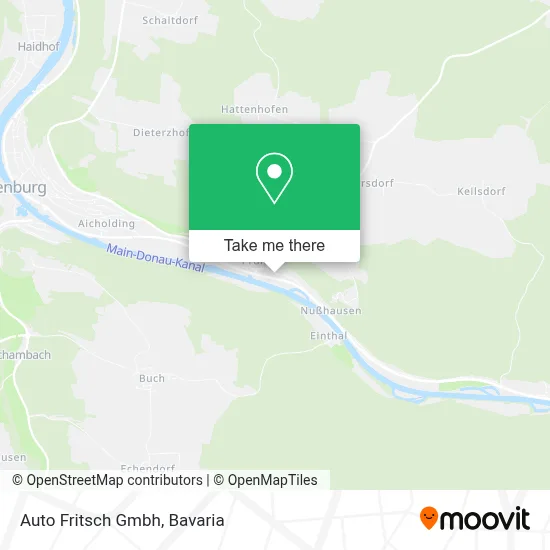 Auto Fritsch Gmbh map