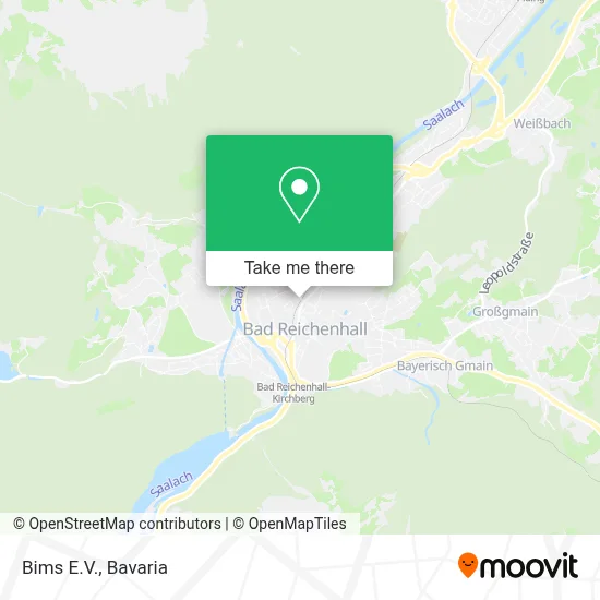 Bims E.V. map