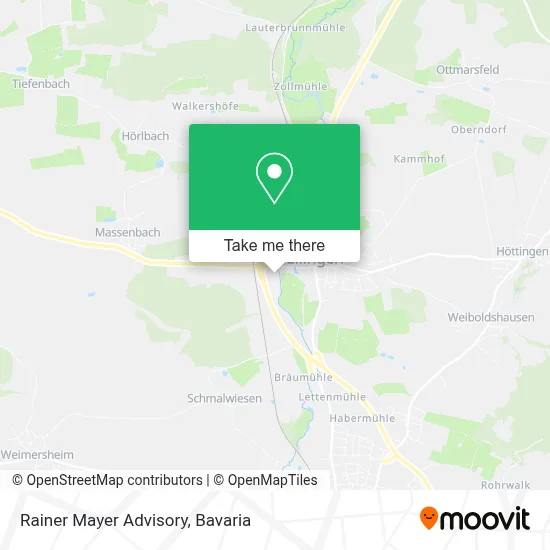 Rainer Mayer Advisory map