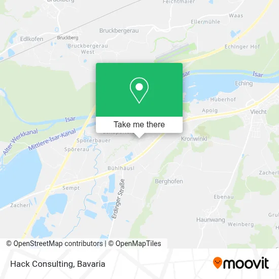 Hack Consulting map