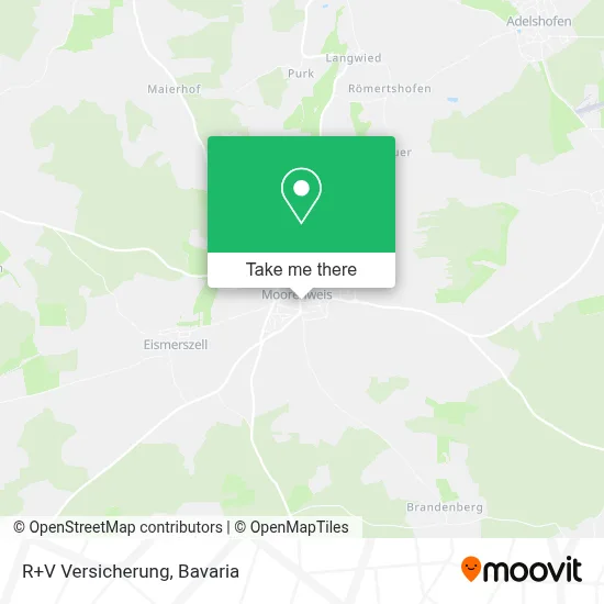 R+V Versicherung map