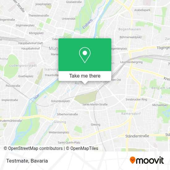 Testmate map