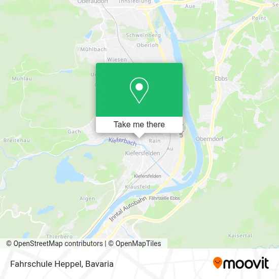 Fahrschule Heppel map