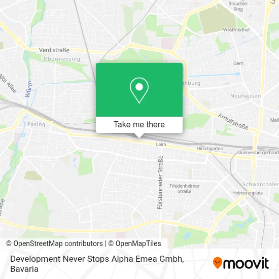 Development Never Stops Alpha Emea Gmbh map