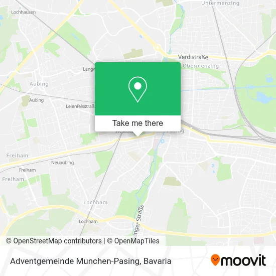Adventgemeinde Munchen-Pasing map