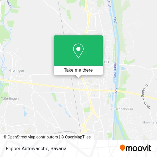 Flipper Autowäsche map