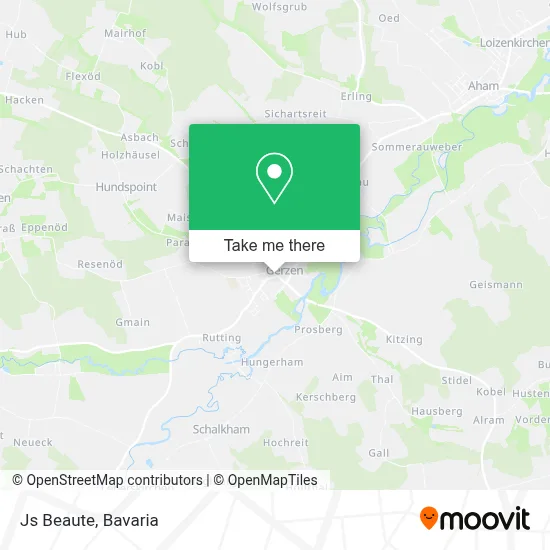 Js Beaute map