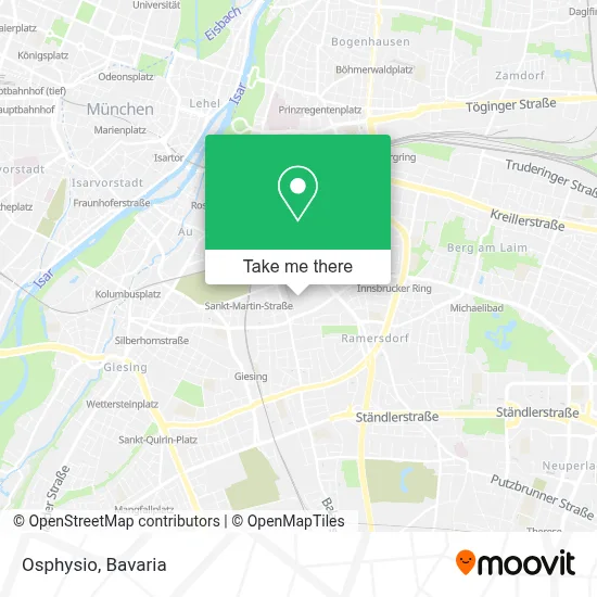 Osphysio map