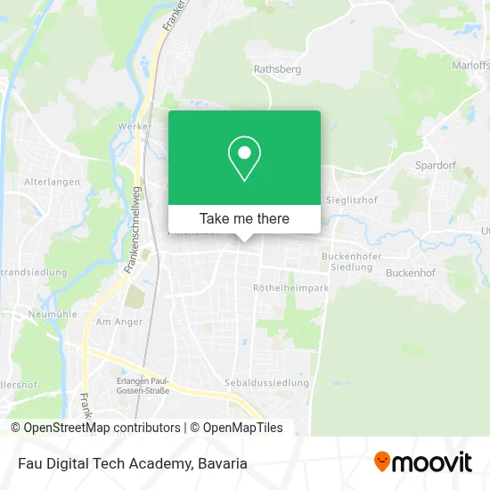 Fau Digital Tech Academy map